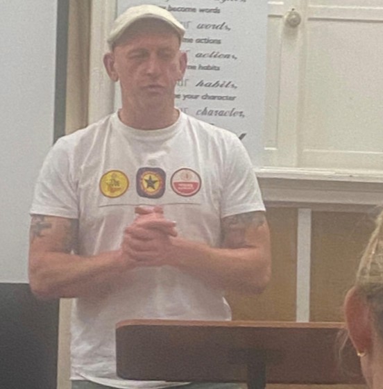 Club President Wayne Lewis